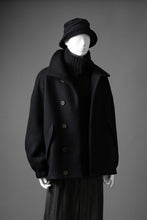 画像をギャラリービューアに読み込む, forme d'expression Bomber Short Coat (Black)