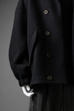 画像をギャラリービューアに読み込む, forme d'expression Bomber Short Coat (Black)