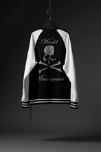 画像をギャラリービューアに読み込む, MASTERMIND WORLD SOUVENIR SWEATSHIRT / REGULAR FIT (BLACK x WHITE)