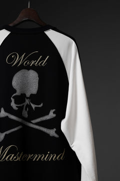 画像をギャラリービューアに読み込む, MASTERMIND WORLD SOUVENIR SWEATSHIRT / REGULAR FIT (BLACK x WHITE)