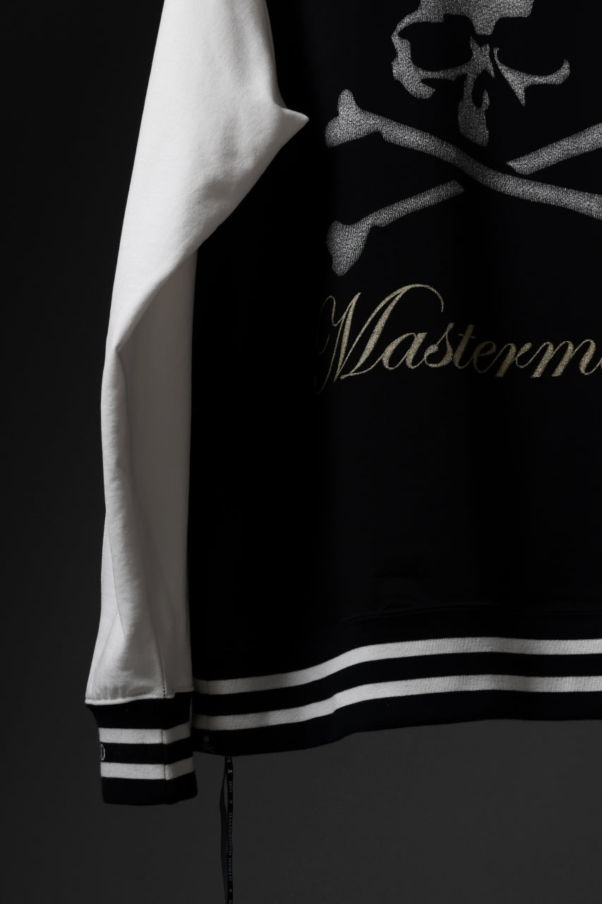 画像をギャラリービューアに読み込む, MASTERMIND WORLD SOUVENIR SWEATSHIRT / REGULAR FIT (BLACK x WHITE)