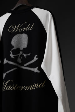 画像をギャラリービューアに読み込む, MASTERMIND WORLD SOUVENIR SWEATSHIRT / REGULAR FIT (BLACK x WHITE)