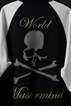 画像をギャラリービューアに読み込む, MASTERMIND WORLD SOUVENIR SWEATSHIRT / REGULAR FIT (BLACK x WHITE)