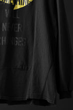 画像をギャラリービューアに読み込む, CHANGES exclusive VINTAGE REMAKE L/S TOPS (MULTI BLACK #O)