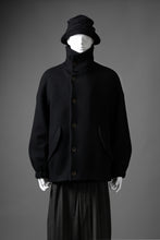 画像をギャラリービューアに読み込む, forme d'expression Bomber Short Coat (Black)