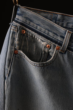 画像をギャラリービューアに読み込む, READYMADE DENIM PANTS (WIDE) / (BLUE #A)
