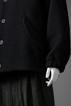 画像をギャラリービューアに読み込む, forme d'expression Bomber Short Coat (Black)