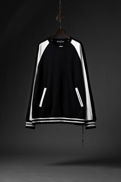 画像をギャラリービューアに読み込む, MASTERMIND WORLD SOUVENIR SWEATSHIRT / REGULAR FIT (BLACK x WHITE)
