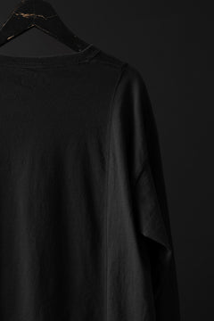画像をギャラリービューアに読み込む, CHANGES exclusive VINTAGE REMAKE L/S TOPS (MULTI BLACK #O)