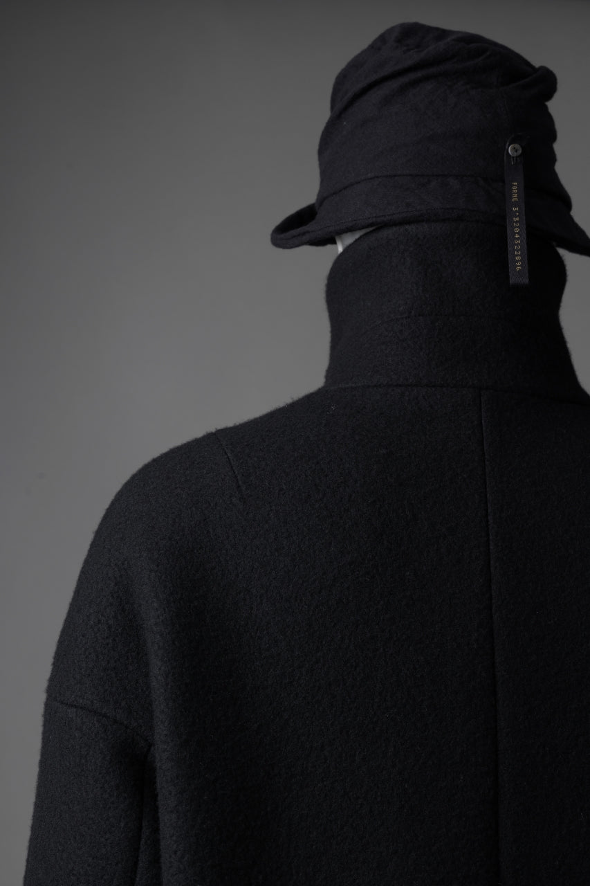 画像をギャラリービューアに読み込む, forme d'expression Bomber Short Coat (Black)