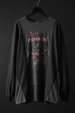 画像をギャラリービューアに読み込む, CHANGES exclusive VINTAGE REMAKE L/S TOPS (MULTI BLACK #P)