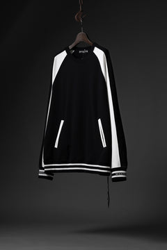 画像をギャラリービューアに読み込む, MASTERMIND WORLD SOUVENIR SWEATSHIRT / REGULAR FIT (BLACK x WHITE)