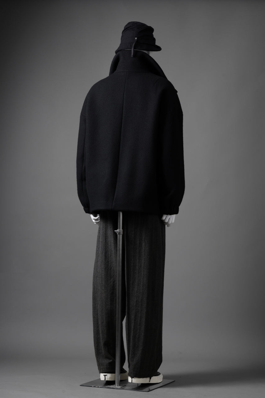 画像をギャラリービューアに読み込む, forme d'expression Bomber Short Coat (Black)