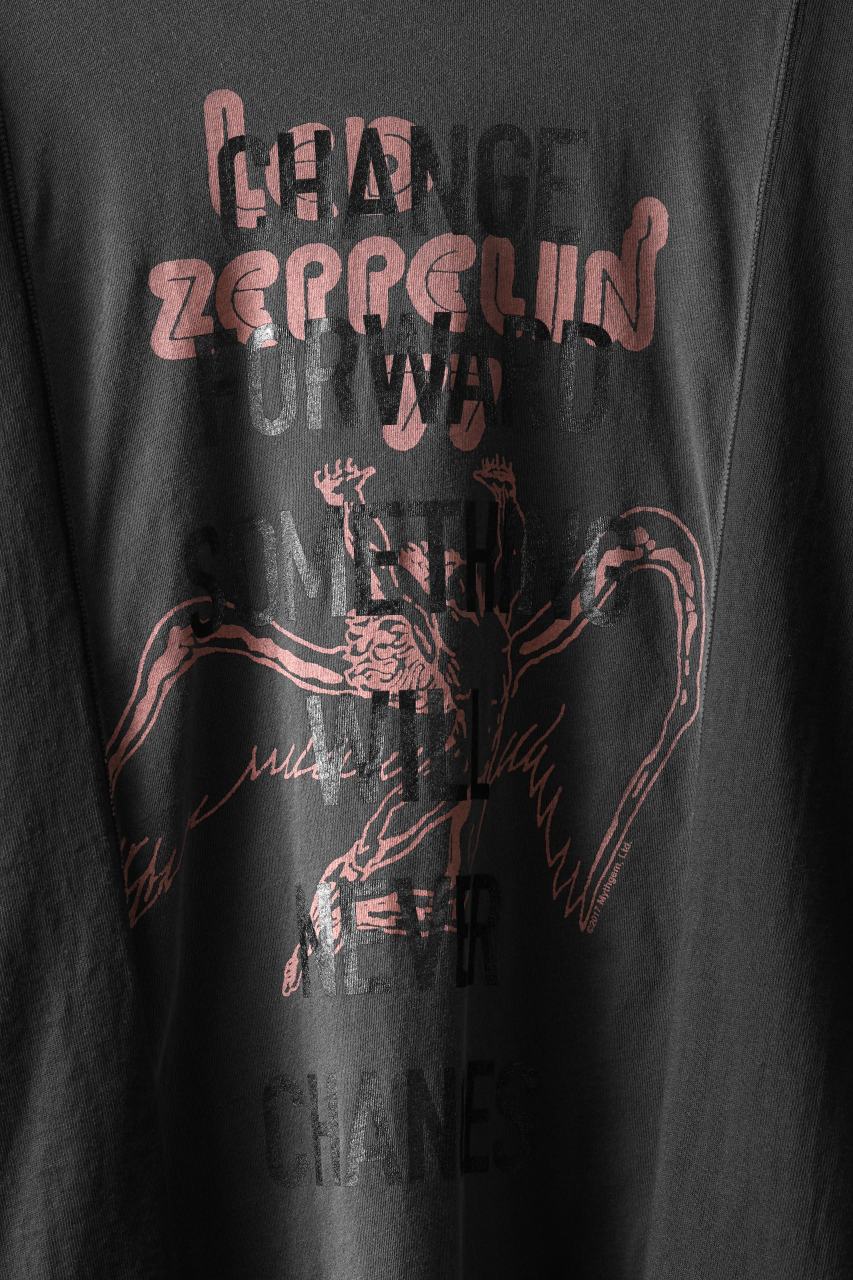 画像をギャラリービューアに読み込む, CHANGES exclusive VINTAGE REMAKE L/S TOPS (MULTI BLACK #P)