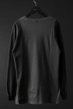 画像をギャラリービューアに読み込む, CHANGES exclusive VINTAGE REMAKE L/S TOPS (MULTI BLACK #P)