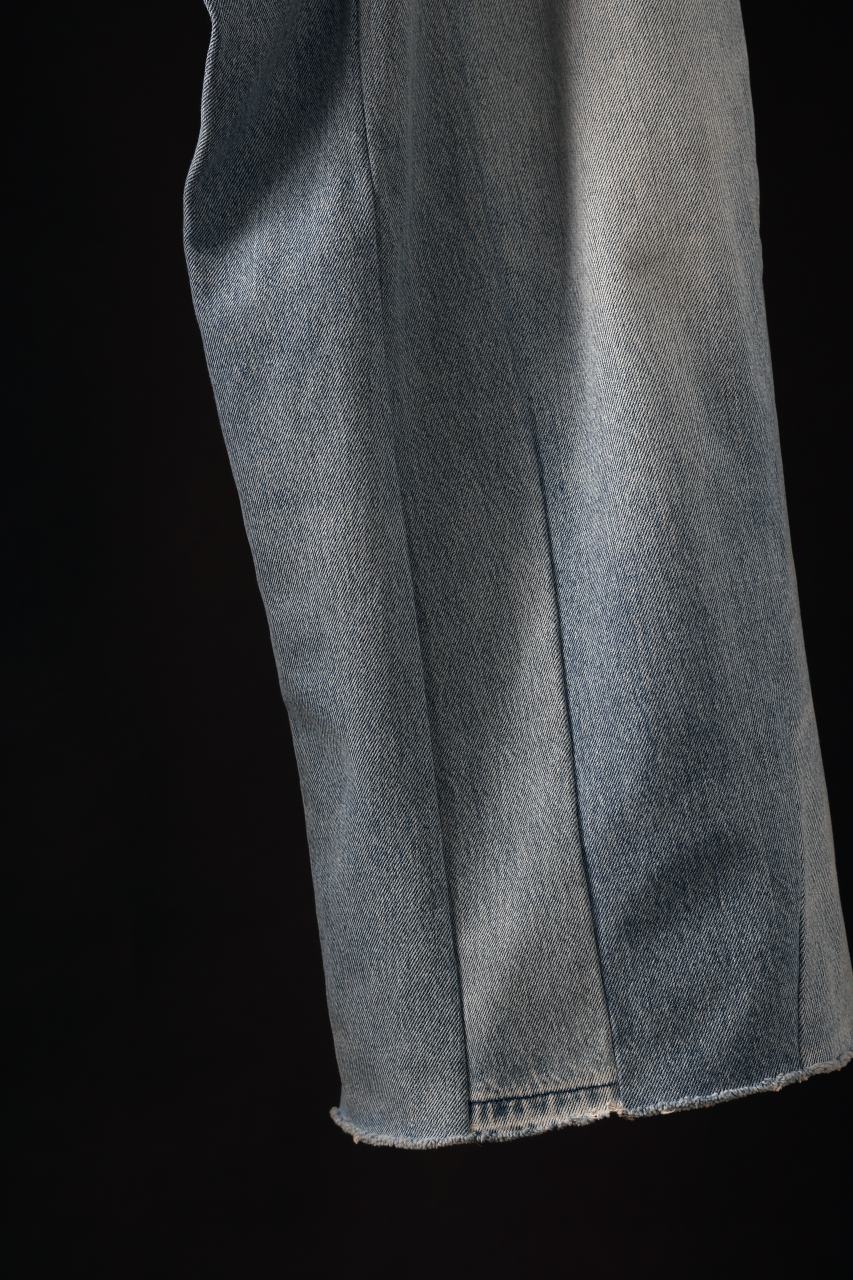 画像をギャラリービューアに読み込む, READYMADE DENIM PANTS (WIDE) / (BLUE #A)