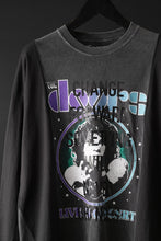 画像をギャラリービューアに読み込む, CHANGES exclusive VINTAGE REMAKE L/S TOPS (MULTI BLACK #Q)