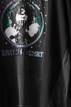 画像をギャラリービューアに読み込む, CHANGES exclusive VINTAGE REMAKE L/S TOPS (MULTI BLACK #Q)