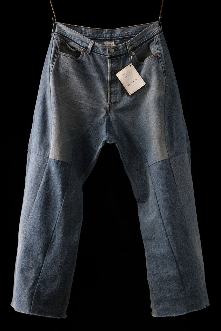 画像をギャラリービューアに読み込む, READYMADE DENIM PANTS (WIDE) / (BLUE #B)