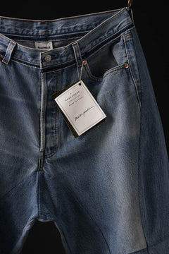 画像をギャラリービューアに読み込む, READYMADE DENIM PANTS (WIDE) / (BLUE #B)