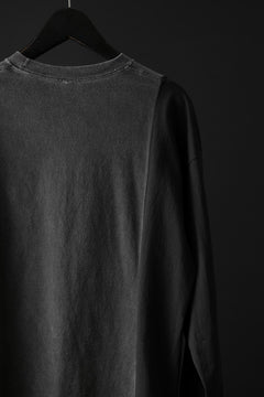 画像をギャラリービューアに読み込む, CHANGES exclusive VINTAGE REMAKE L/S TOPS (MULTI BLACK #Q)