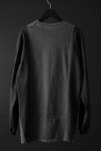 画像をギャラリービューアに読み込む, CHANGES exclusive VINTAGE REMAKE L/S TOPS (MULTI BLACK #Q)