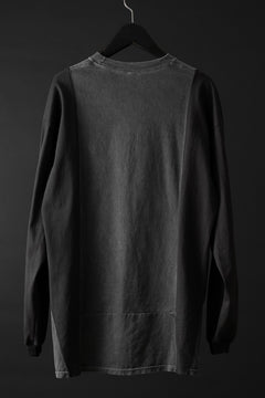 画像をギャラリービューアに読み込む, CHANGES exclusive VINTAGE REMAKE L/S TOPS (MULTI BLACK #Q)