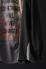 画像をギャラリービューアに読み込む, CHANGES exclusive VINTAGE REMAKE L/S TOPS (MULTI BLACK #E')