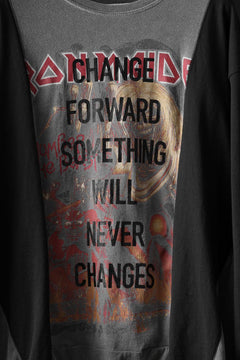 画像をギャラリービューアに読み込む, CHANGES exclusive VINTAGE REMAKE L/S TOPS (MULTI BLACK #E')