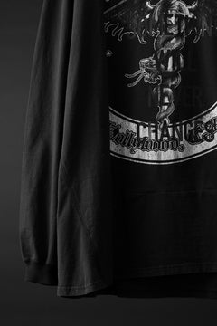 画像をギャラリービューアに読み込む, CHANGES exclusive VINTAGE REMAKE L/S TOPS (MULTI BLACK #S)