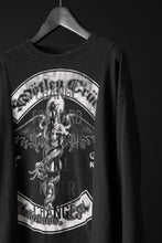 画像をギャラリービューアに読み込む, CHANGES exclusive VINTAGE REMAKE L/S TOPS (MULTI BLACK #S)