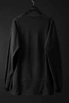 画像をギャラリービューアに読み込む, CHANGES exclusive VINTAGE REMAKE L/S TOPS (MULTI BLACK #S)