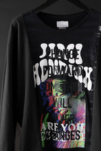 画像をギャラリービューアに読み込む, CHANGES exclusive VINTAGE REMAKE L/S TOPS (MULTI BLACK #R)