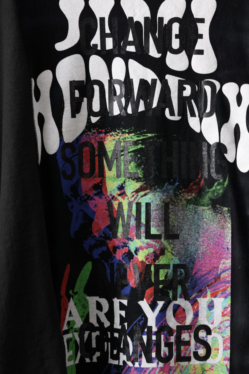 画像をギャラリービューアに読み込む, CHANGES exclusive VINTAGE REMAKE L/S TOPS (MULTI BLACK #R)