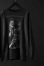画像をギャラリービューアに読み込む, CHANGES exclusive VINTAGE REMAKE L/S TOPS (MULTI BLACK #T)