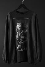 画像をギャラリービューアに読み込む, CHANGES exclusive VINTAGE REMAKE L/S TOPS (MULTI BLACK #T)