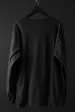 画像をギャラリービューアに読み込む, CHANGES exclusive VINTAGE REMAKE L/S TOPS (MULTI BLACK #T)