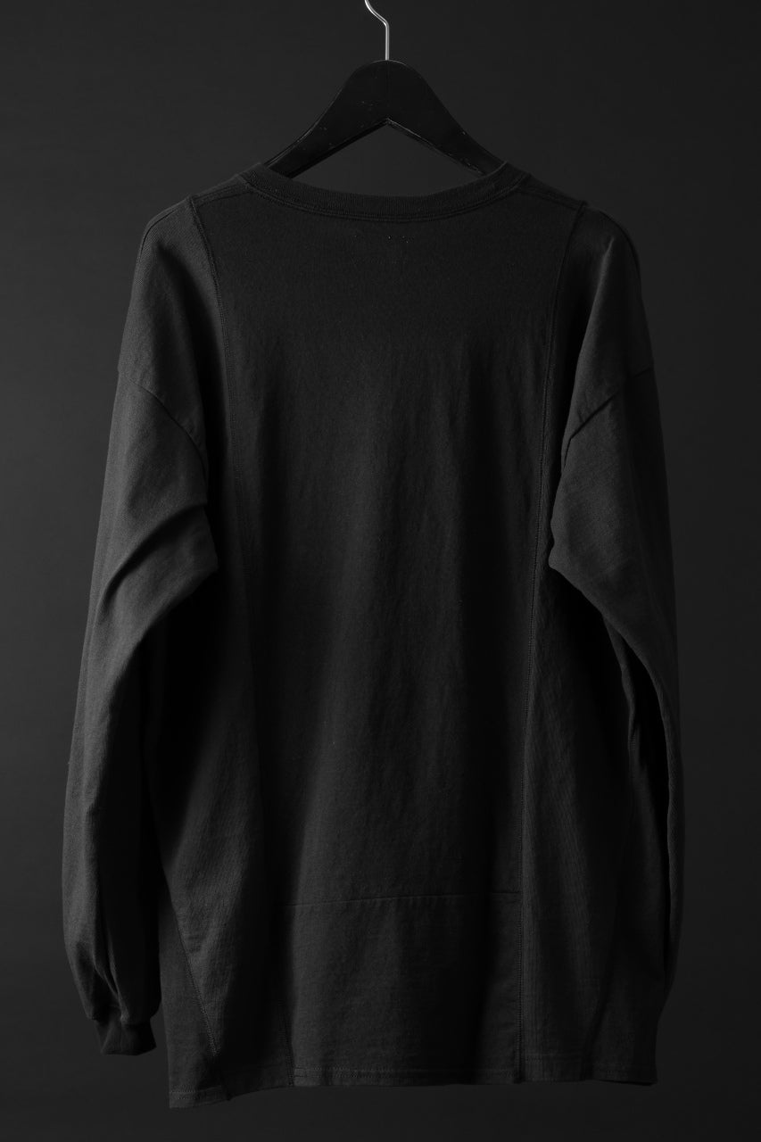 画像をギャラリービューアに読み込む, CHANGES exclusive VINTAGE REMAKE L/S TOPS (MULTI BLACK #T)
