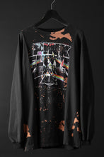 画像をギャラリービューアに読み込む, CHANGES exclusive VINTAGE REMAKE L/S TOPS (MULTI BLACK #U)