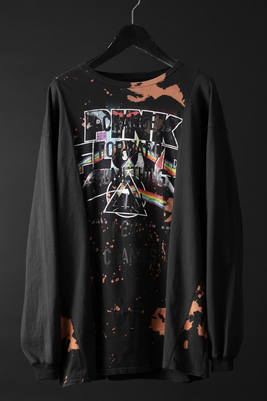 画像をギャラリービューアに読み込む, CHANGES exclusive VINTAGE REMAKE L/S TOPS (MULTI BLACK #U)