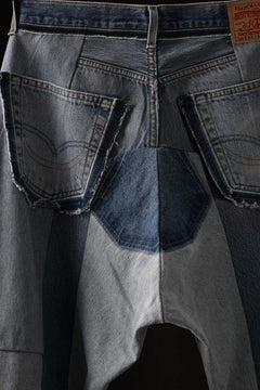 画像をギャラリービューアに読み込む, READYMADE DENIM PANTS (WIDE) / (BLUE #C)