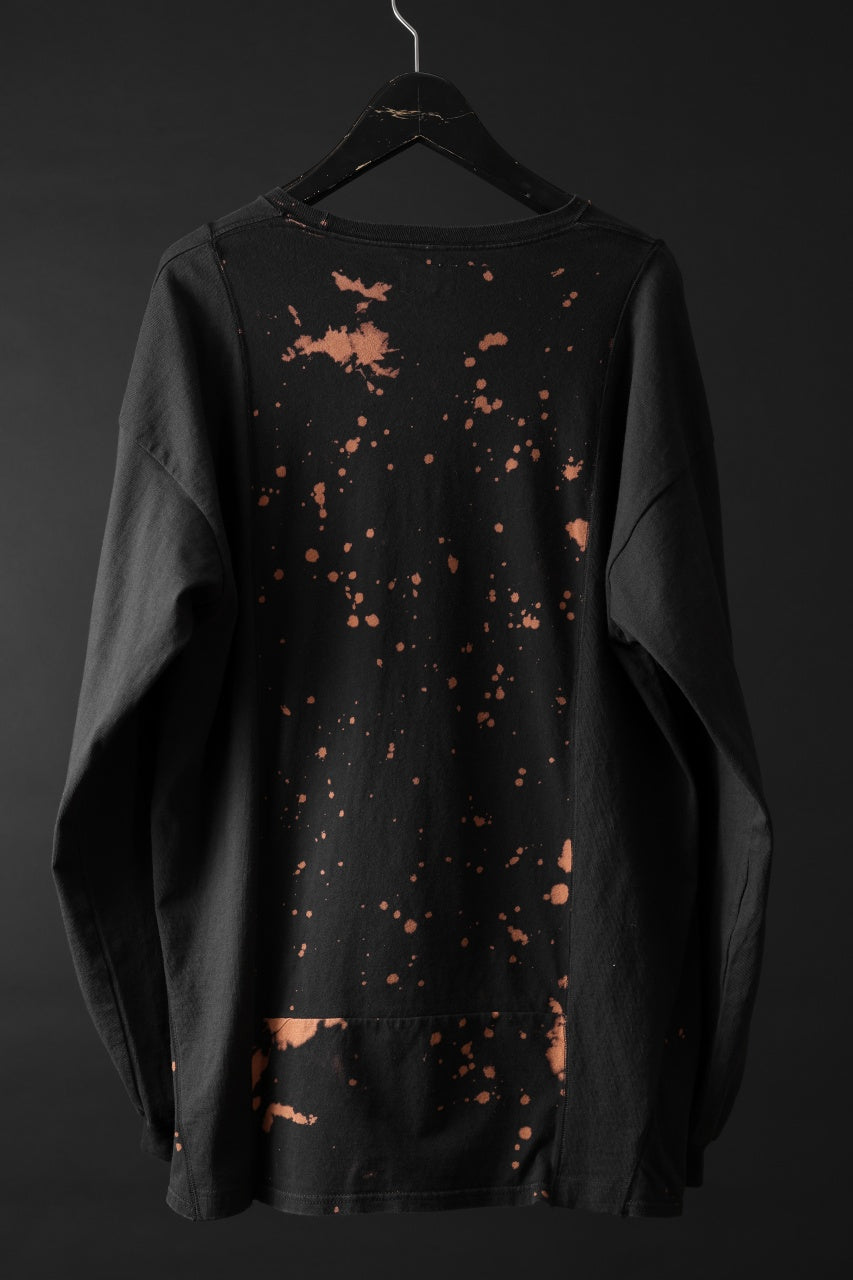 画像をギャラリービューアに読み込む, CHANGES exclusive VINTAGE REMAKE L/S TOPS (MULTI BLACK #U)