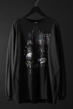 画像をギャラリービューアに読み込む, CHANGES exclusive VINTAGE REMAKE L/S TOPS (MULTI BLACK #V)