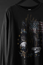 画像をギャラリービューアに読み込む, CHANGES exclusive VINTAGE REMAKE L/S TOPS (MULTI BLACK #V)