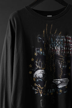 画像をギャラリービューアに読み込む, CHANGES exclusive VINTAGE REMAKE L/S TOPS (MULTI BLACK #V)