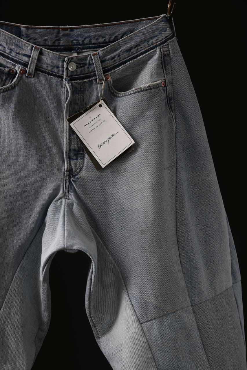 画像をギャラリービューアに読み込む, READYMADE DENIM PANTS (WIDE) / (BLUE #D)