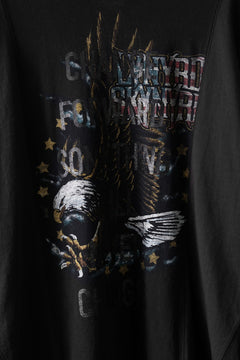 画像をギャラリービューアに読み込む, CHANGES exclusive VINTAGE REMAKE L/S TOPS (MULTI BLACK #V)