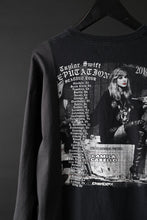 画像をギャラリービューアに読み込む, CHANGES exclusive VINTAGE REMAKE L/S TOPS (MULTI BLACK #W)