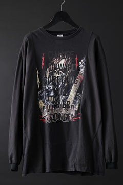 画像をギャラリービューアに読み込む, CHANGES exclusive VINTAGE REMAKE L/S TOPS (MULTI BLACK #X)