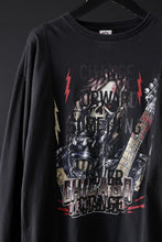 画像をギャラリービューアに読み込む, CHANGES exclusive VINTAGE REMAKE L/S TOPS (MULTI BLACK #X)